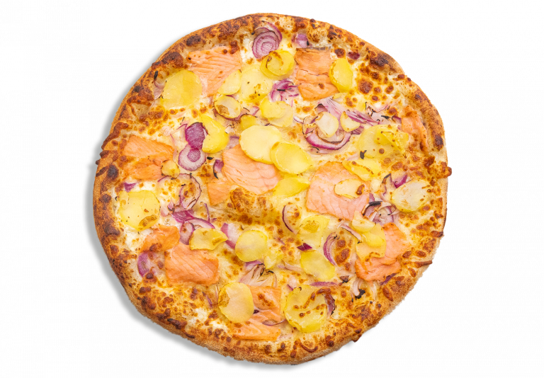 Pizza Saumon chez Gusto Pizz' pizzeria à Roubaix - Pizzeria Roubaix